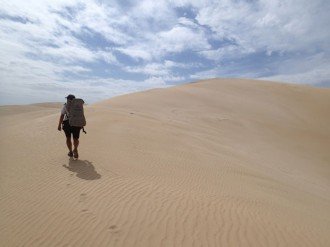 trekking for trash