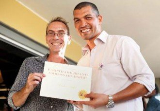 fairtrade ambassador reuben riffel