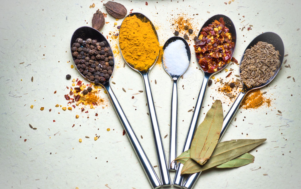 herbs and spices for skin