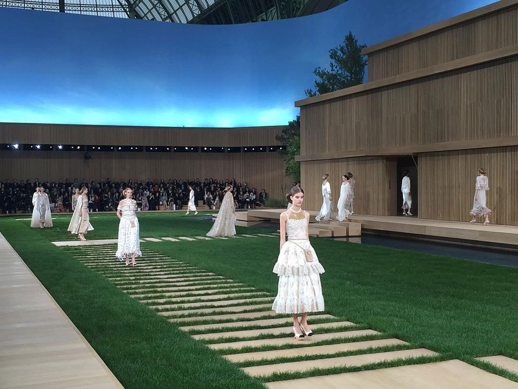 Chanel Couture SS16: An Ecological Japanese Journey